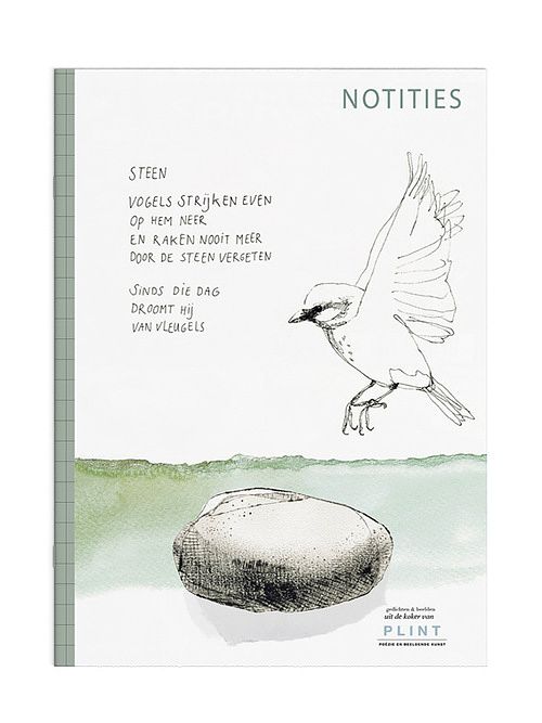 Foto van Notitieschriftje steen - paperback (9789059309746)