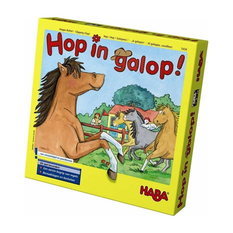 Foto van Haba kinderspel hop in galop! (nl)