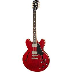 Foto van Gibson original collection es-335 figured 60s cherry semi-akoestische gitaar met koffer