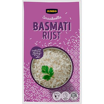 Foto van Jumbo basmati rijst langkorrelig 400g