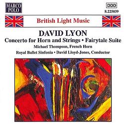 Foto van Lyon: concerto for horn and string/fairytale suite - cd (0636943503928)