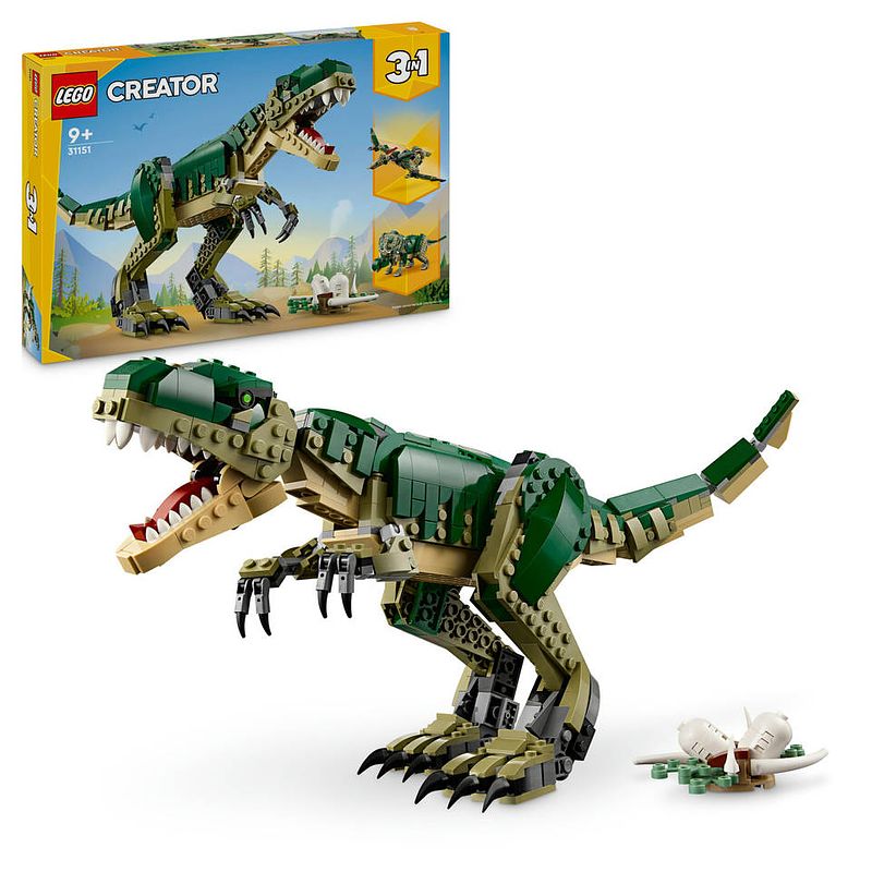 Foto van Lego creator 3-in-1 t.rex 31151