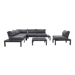 Foto van Garden impressions annabella loungeset met loungestoel - carbon black