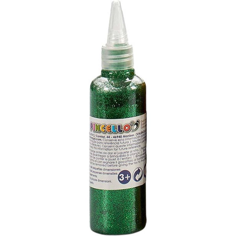 Foto van Pincello glitters in tube metallic junior 80 gram groen