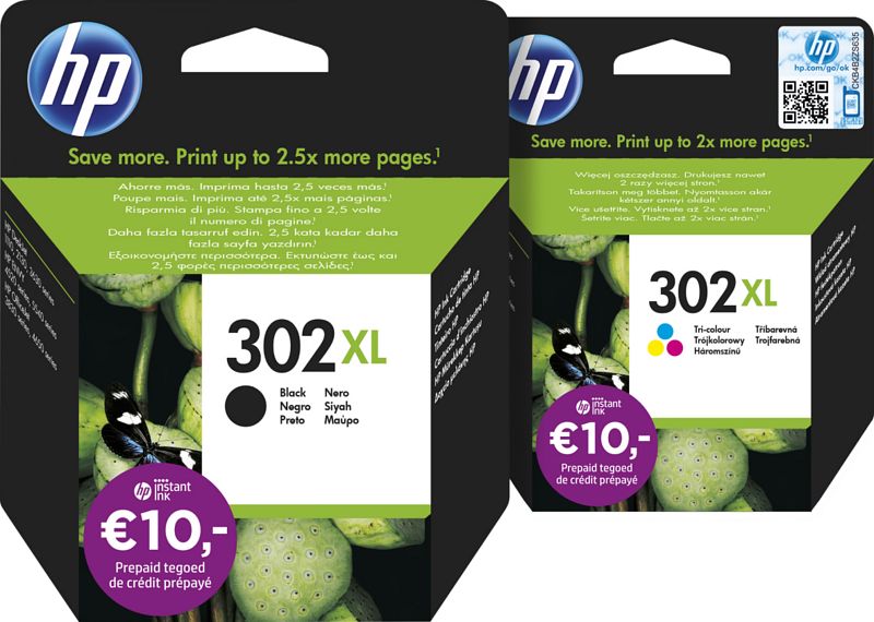 Foto van Hp 302xl cartridge combo pack