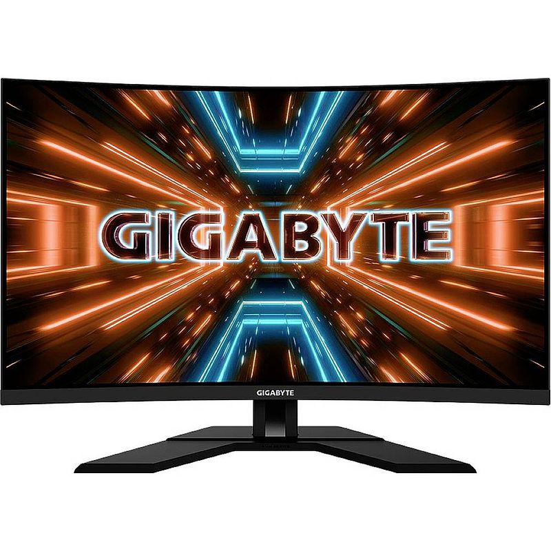 Foto van Gigabyte m32uc led-monitor 80 cm (31.5 inch) energielabel f (a - g) 3840 x 2160 pixel uhd 1 ms usb 3.2 gen 1 (usb 3.0), hdmi, displayport va led