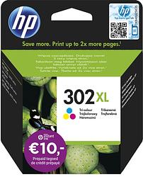 Foto van Hp 302xl cartridge kleur