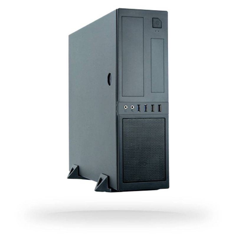 Foto van Chieftec cs-12b-300 mini-tower pc-behuizing zwart