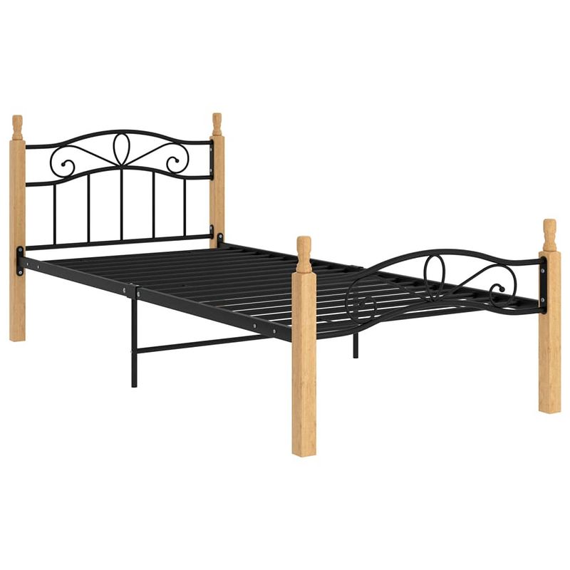 Foto van The living store metalen bedframe - designer - bedden - 210x107x90cm - montage vereist