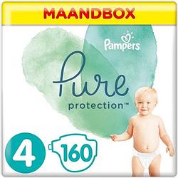 Foto van Pampers - pure protection - maat 4 - maandbox - 160 luiers