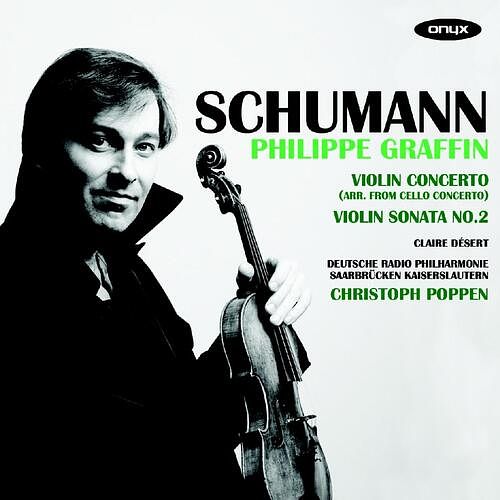 Foto van Schumann: violin concerto (transcr. of cello concerto)/ violin sonata no. 2 - cd (0880040406228)