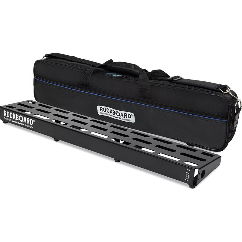 Foto van Rockboard duo 2.3 b pedalboard met flightcase