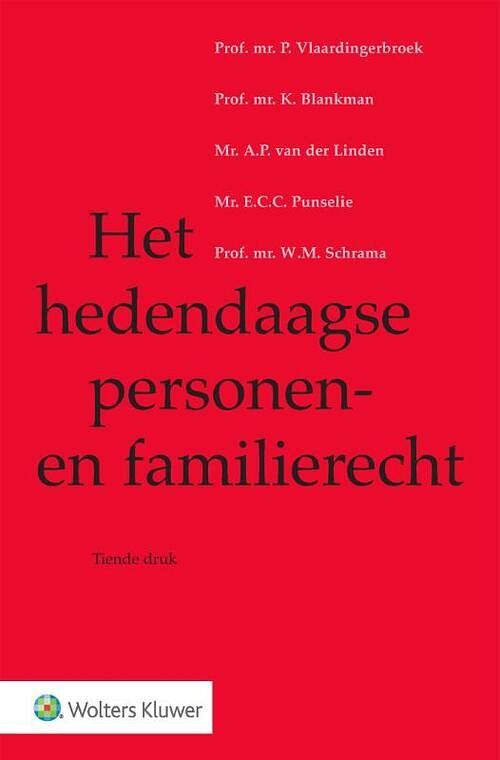 Foto van Het hedendaagse personen- en familierecht - paperback (9789013171778)