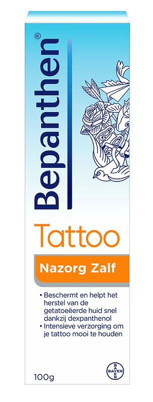 Foto van Bepanthen tattoo nazorg zalf