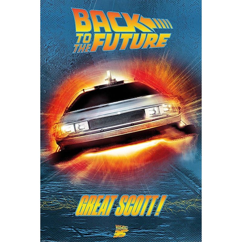 Foto van Pyramid back to the future great scott poster 61x91,5cm