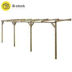 Foto van Vidaxl b-stock pergola 2x6x2,2 m geïmpregneerd massief grenenhout