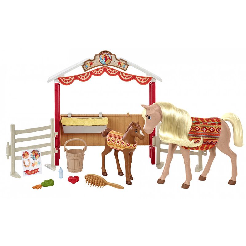 Foto van Spirit speelset stable sweeties 20 cm junior 13-delig