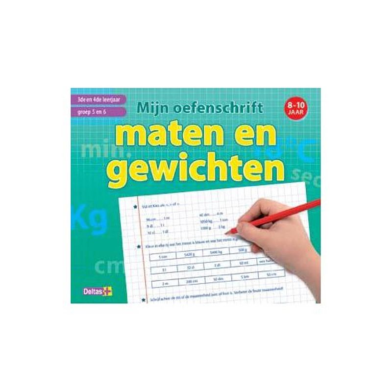 Foto van Mijn oefenschrift maten en gewichten 3e en 4e