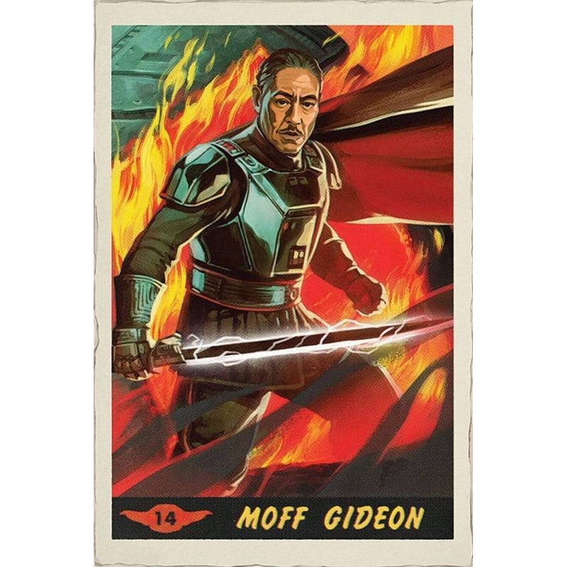 Foto van Pyramid star wars the mandalorian moff gideon card poster 61x91,5cm