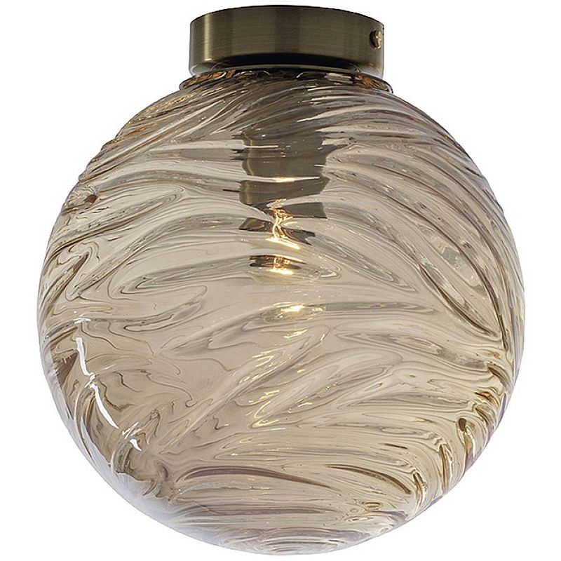 Foto van Eco-light i-nereide-g-pl25 ch nereide plafondlamp e27 60 w champagne, chroom