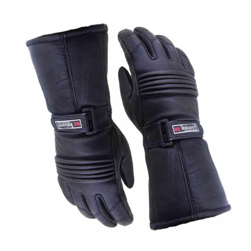 Foto van 3m thinsulate lederen handschoen l waterdicht/ademend zw 4302543-l