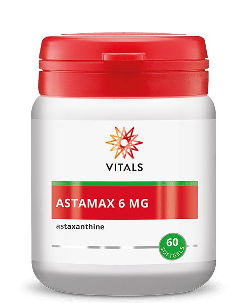 Foto van Vitals astamax 6mg softgels