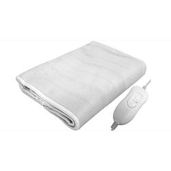 Foto van Grafner - verwarmde deken - wit - 3 warmte standen- 150x180 cm