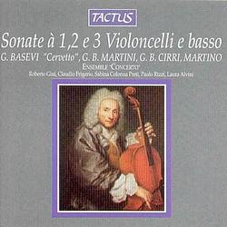 Foto van Sonate a 1, 2,3 violoncelli e basso - cd (8007194100228)