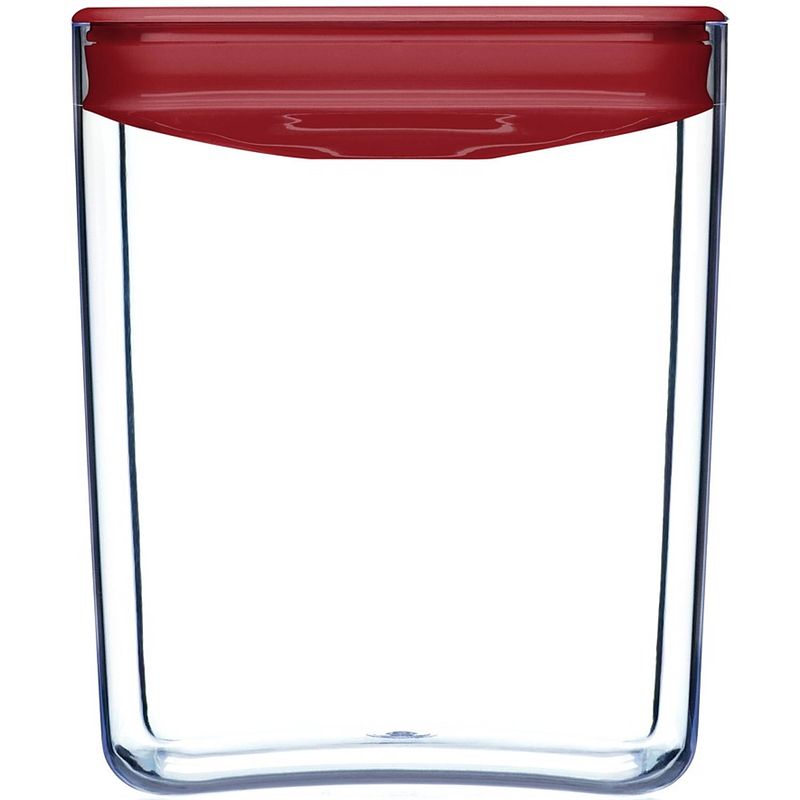 Foto van Clickclack vershoudbox pantry cube 3,3 l polycarbonaat rood