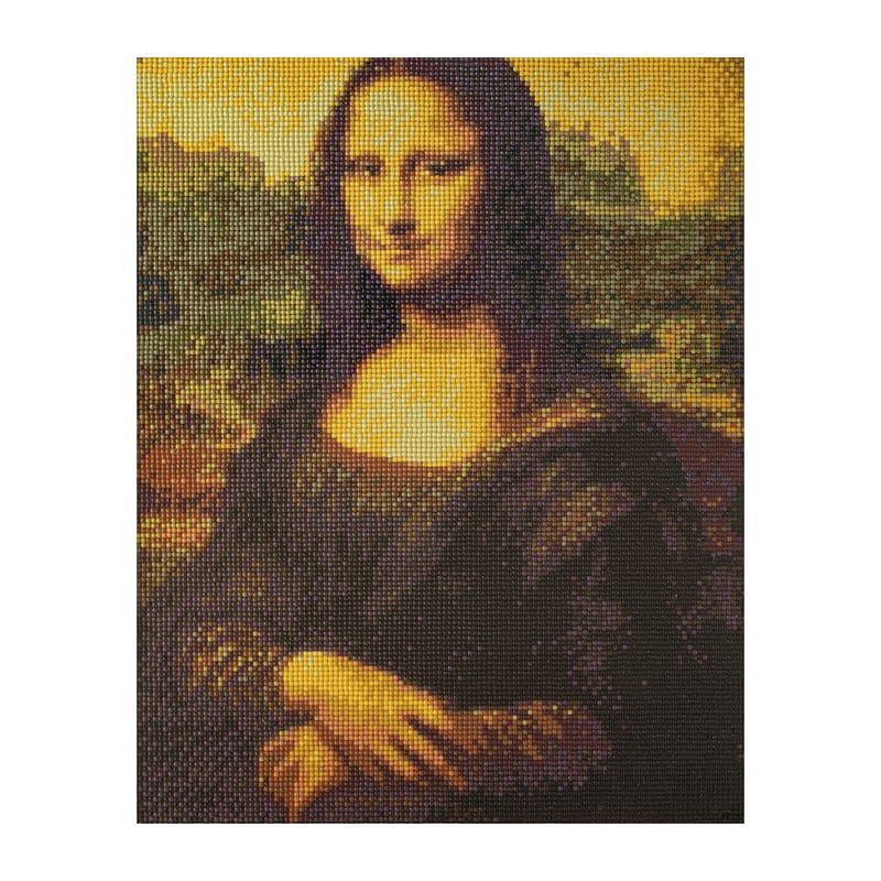 Foto van Diamond painting - mona lisa - 40x50 cm