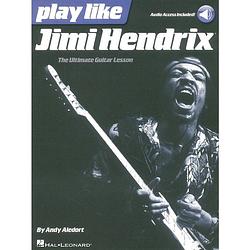 Foto van Hal leonard - play like jimi hendrix