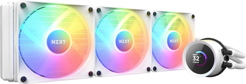 Foto van Nzxt kraken 360 - rgb - white