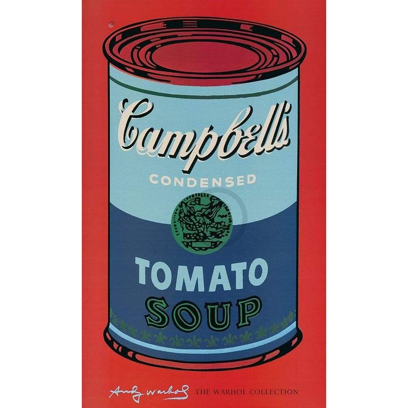 Foto van Andy warhol - campbell's soup kunstdruk 60x100cm