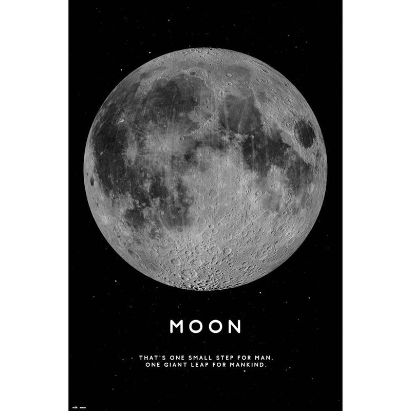 Foto van Grupo erik moon poster 61x91,5cm