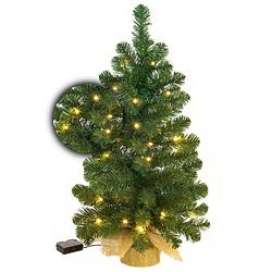 Foto van Kerstboom excellent trees® led jarbo green 60 cm met verlichting - luxe uitvoering - 35 lampjes