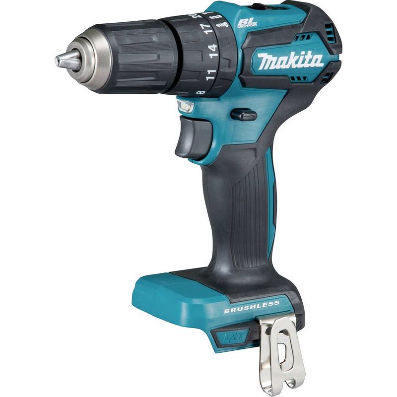 Foto van Makita dhp483z 2 snelheden-accu-klopboor/schroefmachine