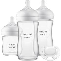 Foto van Philips avent - startersset - natural response - glas basic