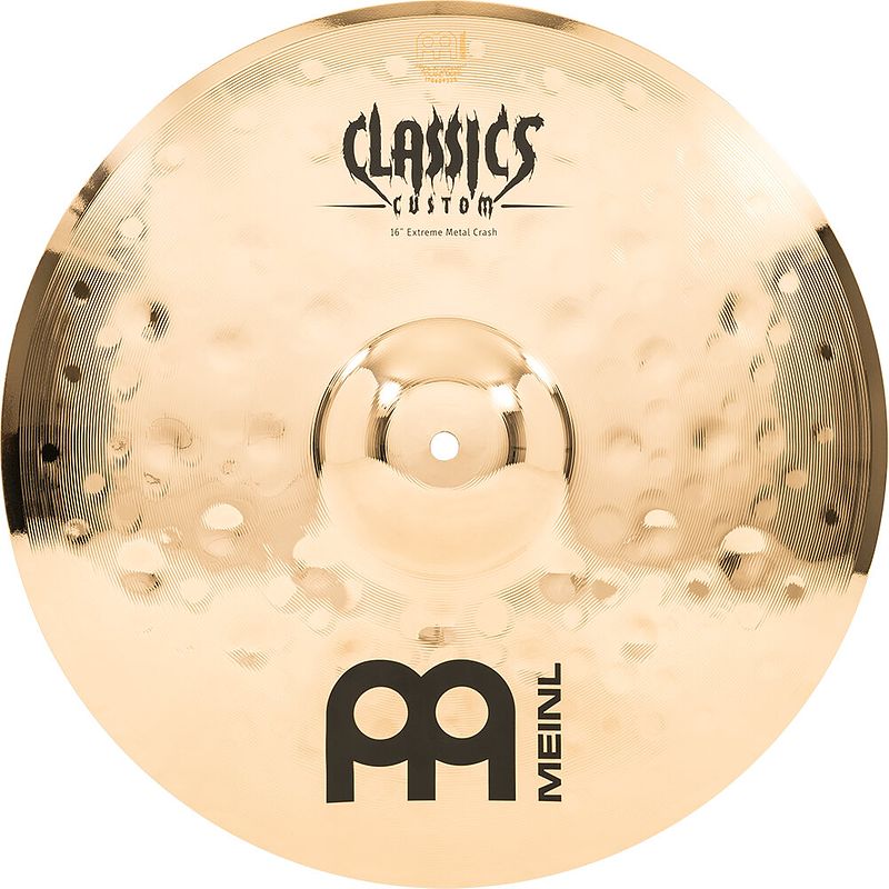 Foto van Meinl cc16emc-b classics custom extreme metal 16" crash bekken