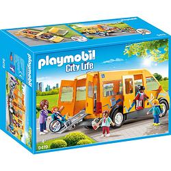 Foto van Playmobil city life schoolbus 9419