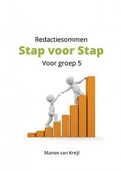 Foto van Redactiesommen stap voor stap - manon van kreijl - paperback (9789464658835)