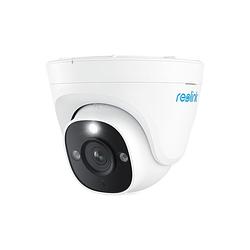 Foto van Reolink p334 slimme 4k 8mp ultra hd poe-beveiligingscamera voor buiten, tweewegaudio en nachtzicht ip-camera wit