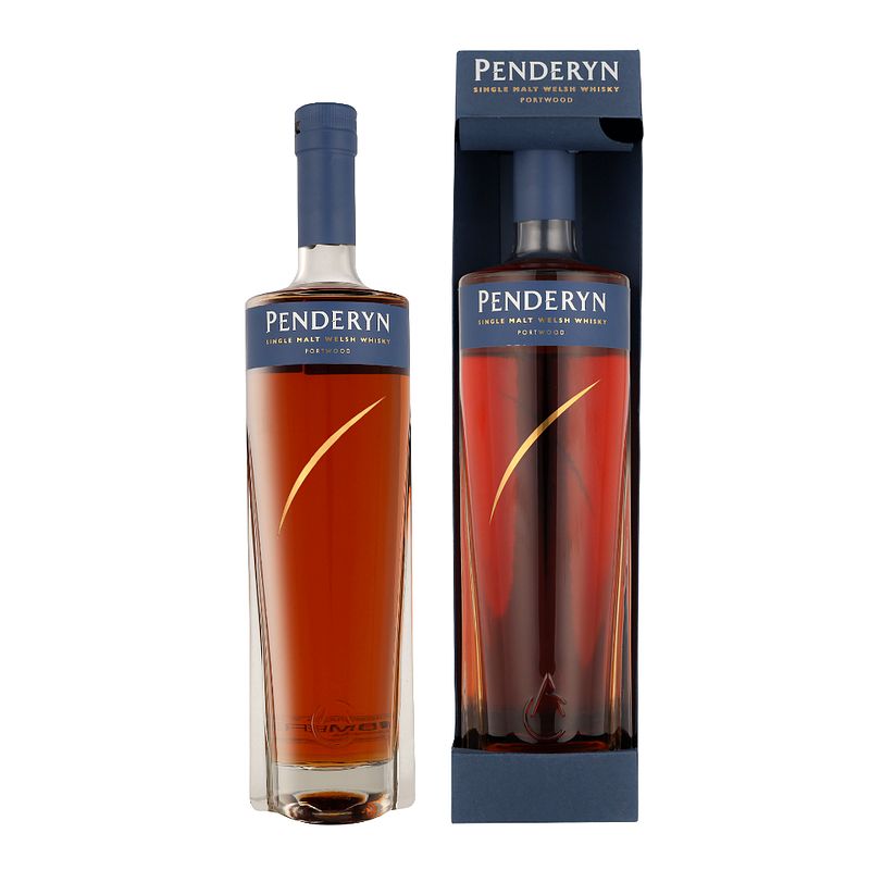 Foto van Penderyn portwood 70cl whisky + giftbox