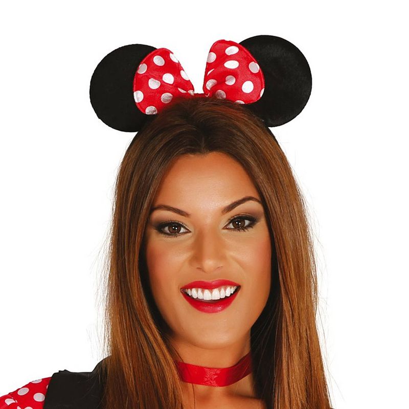 Foto van Fiestas guirca haarband oren minnie mouse polyester one-size