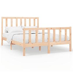 Foto van Vidaxl bedframe massief grenenhout 160x200 cm