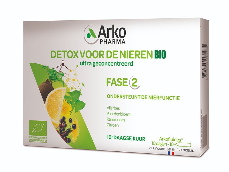 Foto van Arkopharma detox voor de nieren bio drinkampullen