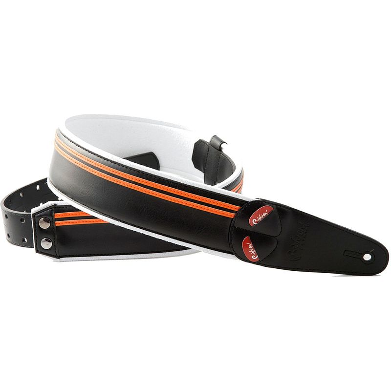 Foto van Righton race-60 hd white, black, orange gitaarband