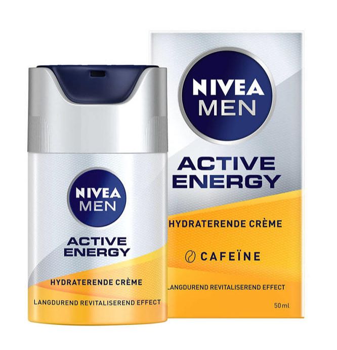 Foto van Nivea men active energy hydraterende gezichtscrème