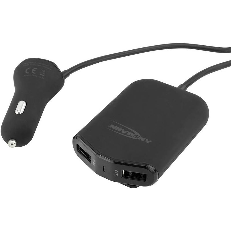 Foto van Ansmann in-car 1000-0017 usb-oplader auto, vrachtwagen uitgangsstroom (max.) 9600 ma 4 x usb