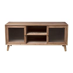 Foto van Tv kast vintage - bruin - 53x120x38.5 cm