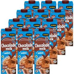 Foto van Jumbo chocolademelk halfvol 12 x 1l